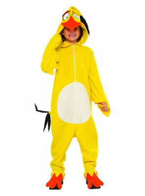 Fato Chuck - Angry Birds em Amarelo