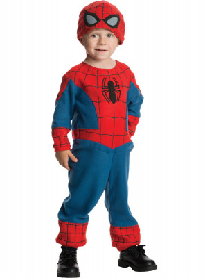 Fato de homem aranha bebé