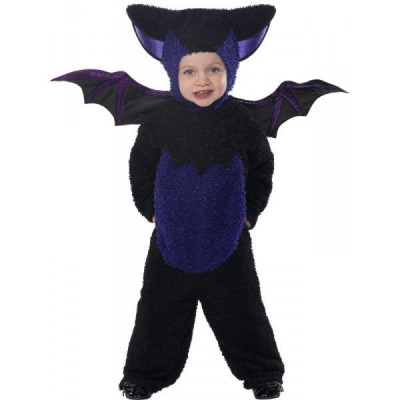 Fato de morcego para bebé luxo halloween