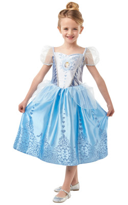 Fato Deluxe Cinderela Princesas Disney