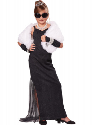 Fato Diva com diamantes para menina