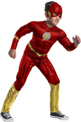 Fato Flash Deluxe emblema holografico