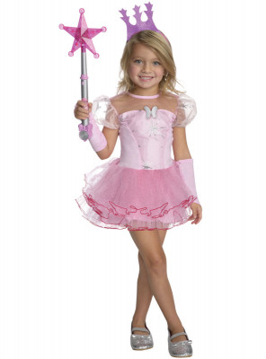 Fato Glinda a bruxa boa para menina
