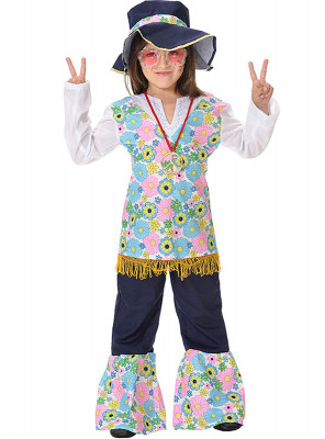 Fato Hippie c/Chapeu menina