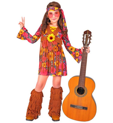 Fato Hippie Flower Power