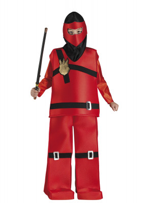 Fato Lego Ninjago Vermelho