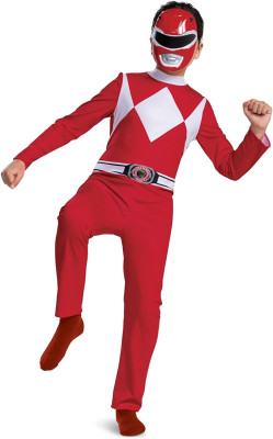 Fato Power Ranger Vermelho Clássico