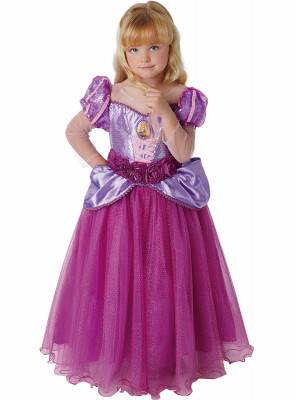 Fato Princesa Rapunzel Premium Disney