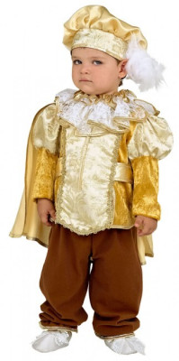 Fato Principe de Ouro bebe
