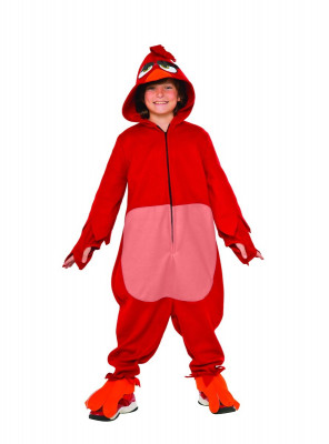 Fato Red - Angry Birds Vermelho