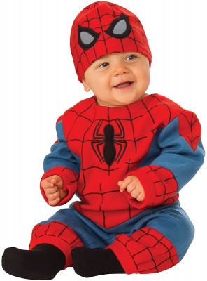 Fato Spiderman Marvel Bebé
