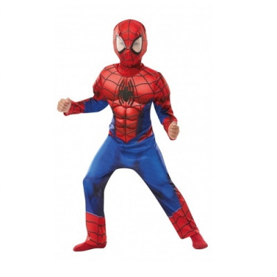 Fato Spiderman Músculos Deluxe