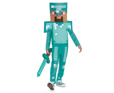 Fato Steve do Minecraft
