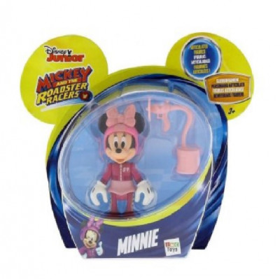 Figura Articulada da Minnie - Mickey and the Roadster Racers