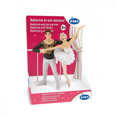 Figura Bailarina com o seu Par Papo