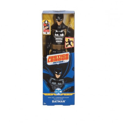 Figura Batman Steel Suit liga da justiça 30cm