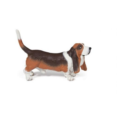 Figura Cão Basset Hound Papo