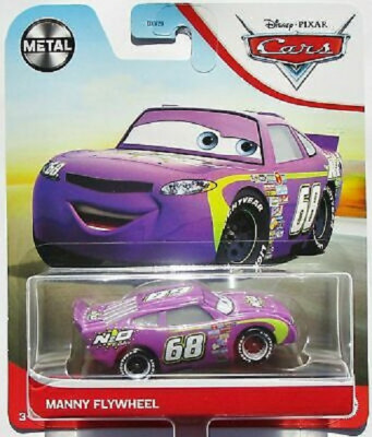 Figura Carro Manny Flywheel - Cars 3