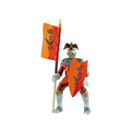 Figura Cavaleiro de Torneio Vermelho - Bullyland
