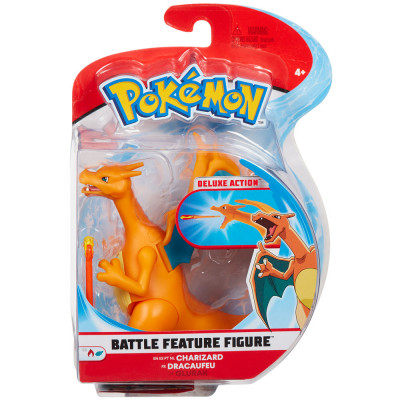 Figura Charizard Pokémon com Mecanismo