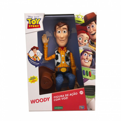 Figura de Ação com Voz - Woody Toy Story 4