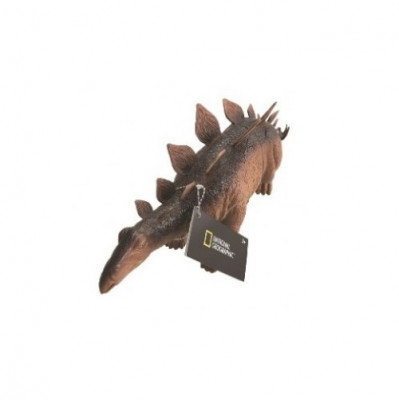 Figura Dinossauro National Geographic Stegosaurus 30cm