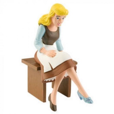 Figura Disney Cinderela Sentada