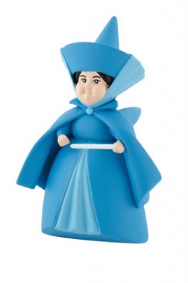 Figura Fada Madrinha azul Princesa Bela Adormecida