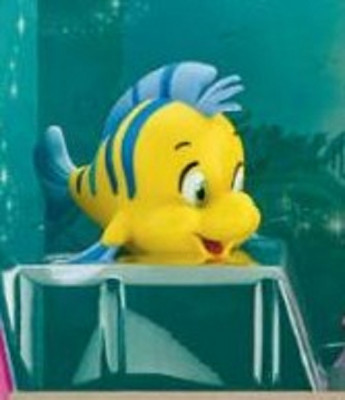Figura Flounder Ariel Disney