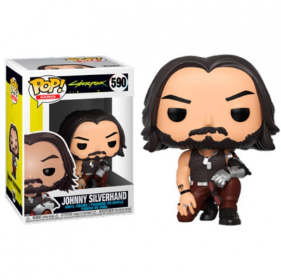 Figura Funko POP! Cyberpunk 2077 - Johnny Silverhand (Crouch)