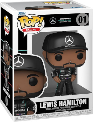 Figura Funko POP! Fórmula 1 - Lewis Hamilton - Mercedes-Benz