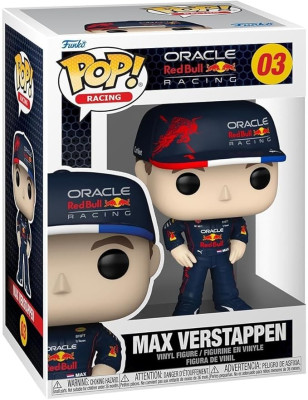 Figura Funko POP! Fórmula 1 - MAX Verstappen - Red Bull F1