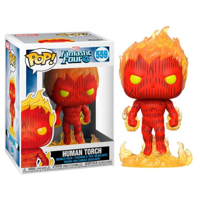 Figura Funko POP! Marvel Fantastic Four - Human Torch