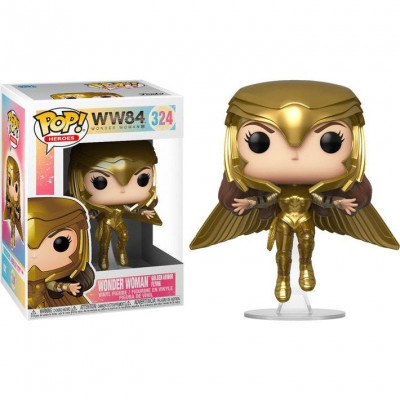 Figura Funko POP! WW84 Wonder Woman DC - Wonder Woman Golden Armor Flying