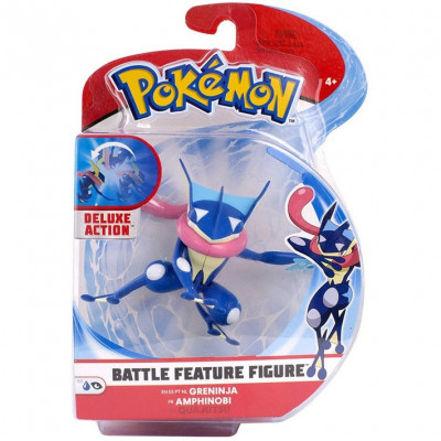 Figura Greninja Pokémon com Mecanismo