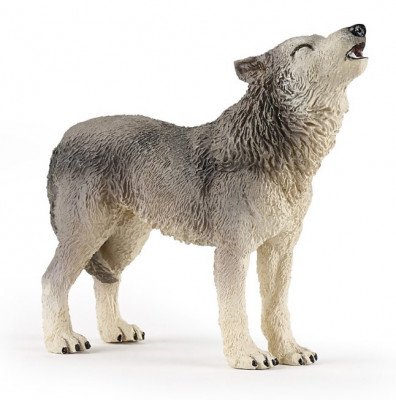 Figura Lobo a Uivar Papo