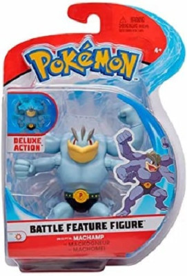 Figura Machamp Pokémon com Mecanismo