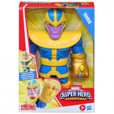 Figura Mega Mighties Super Hero Marvel Thanos 25cm