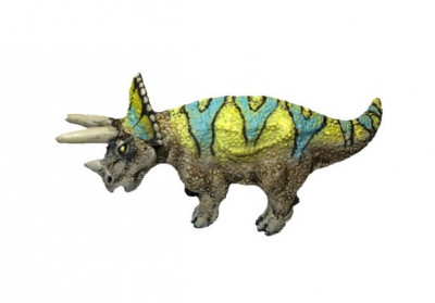 Figura Mini Dinossauro Triceratops