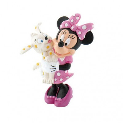 Figura Minnie com Cão