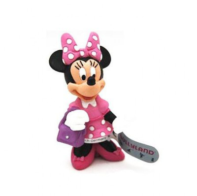 Figura Minnie com mala