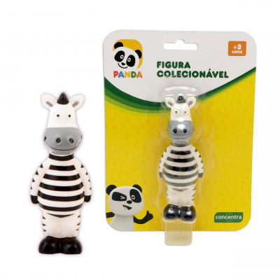 Figura Panda - Zebra Riscas
