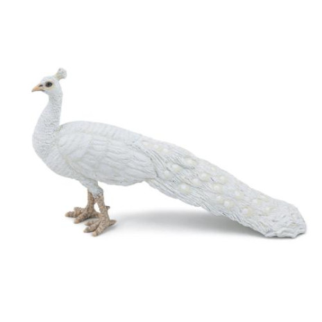 Figura Pavão Branco - Papo