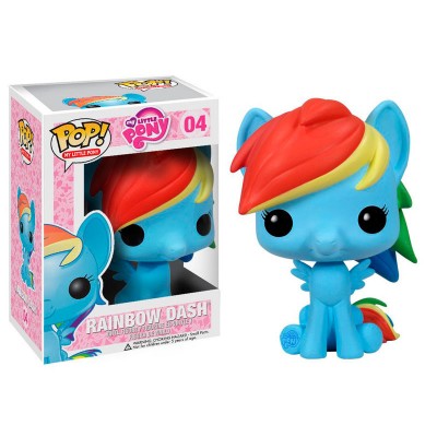 Figura Pop em vinil - Meu Pequeno Pónei Rainbow Dash