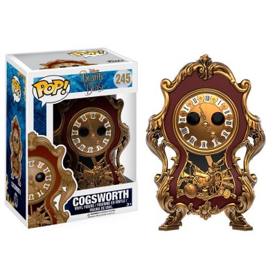 Figura POP Vinil - Relógio de  A Bela e o Monstro