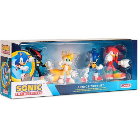 Figura Set 4 Figuras - Sonic - Comansi
