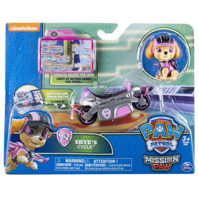 Figura Skye Mission Paw Patrulha Pata