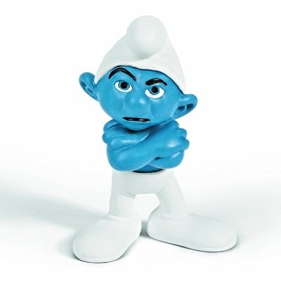 Figura Smurf Gruñón