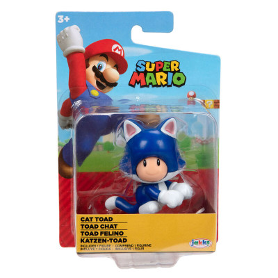 Figura Toad Gato Super Mario