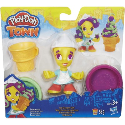 Figura Vendedora Gelados Play Doh